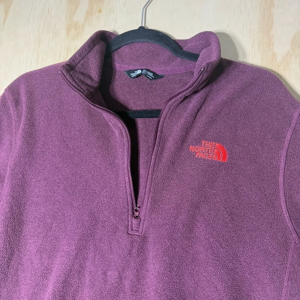 North Face 100 Glacier 1/4-zip‎ fleece pullover Men’s Medium